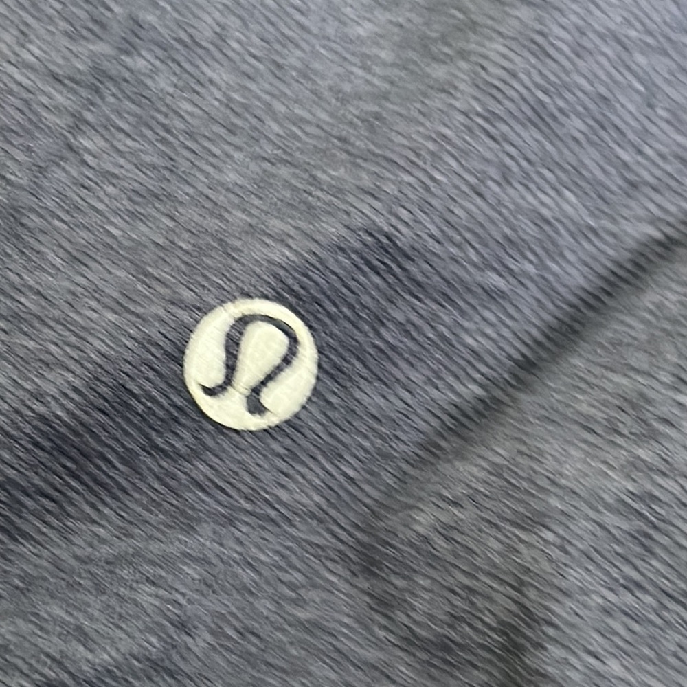 Lululemon blue in the row crop leggings size 6 - Picture 5 of 6